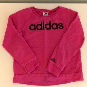 Adidas kids cropped sweatshirt